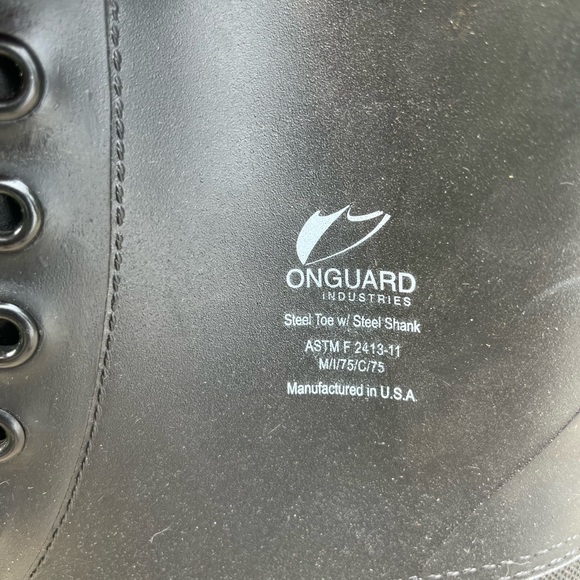 NWT Onguard industries steel toed insulated rubber boots size 9. - Picture 3 of 7